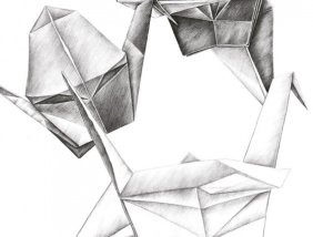 Origami martwa natura - 2