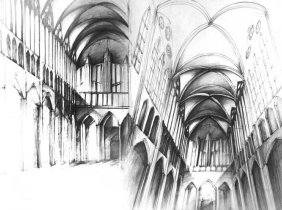 Wnętrze gotyckie