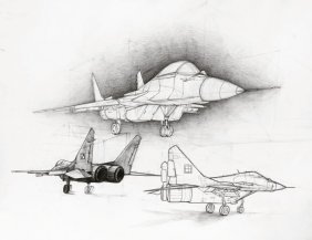 Myśliwiec F-14 Moniki Madejak