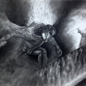 Gandalf i potwór