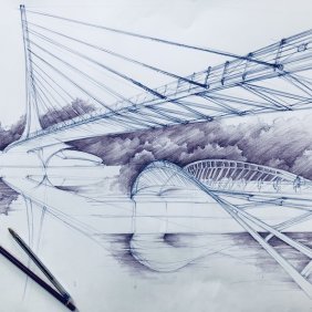 Most Santiago Calatravy