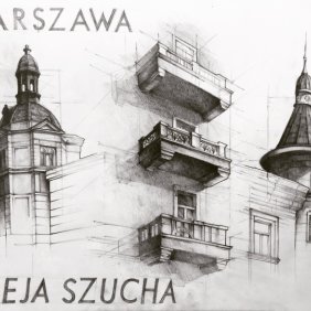 Detale do rysunku Aleja Szucha - Mikołaj Mateusiak