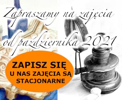 Kurs rysunku wrzesień - zajęcia dla kursantów z rysowania modela